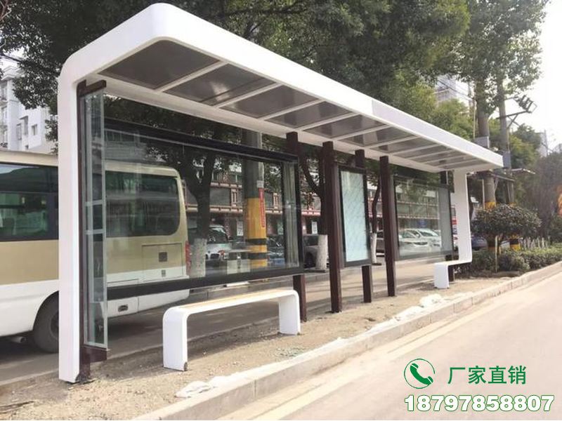 镇赉县创新复古公车等候亭