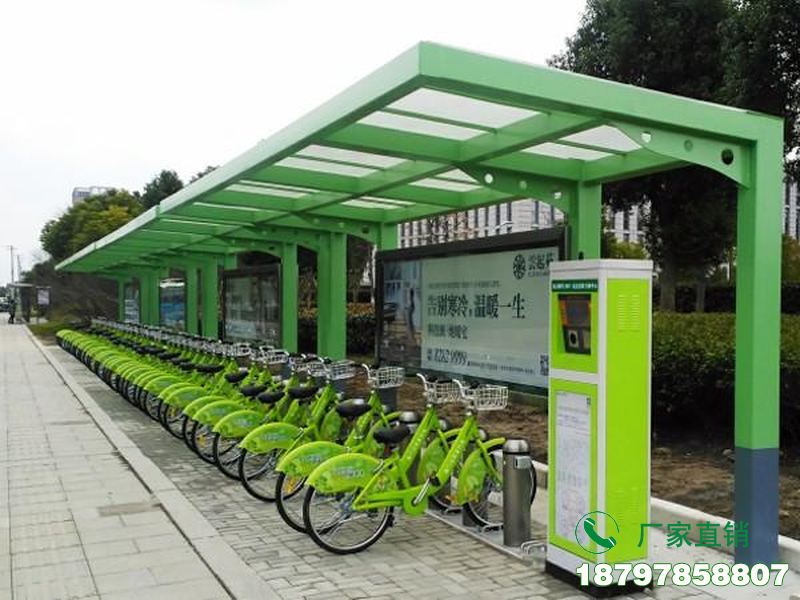 正阳县城市共享自行车服务亭