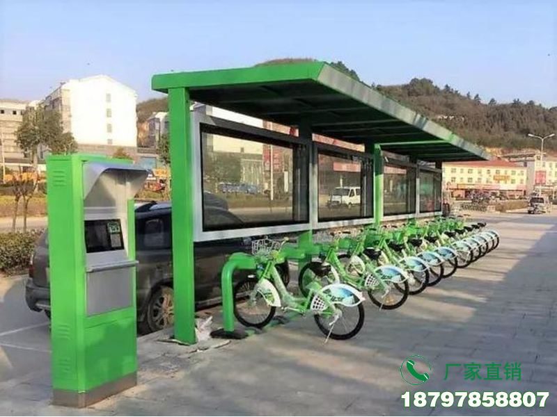 杭州城市公交自行业停车棚