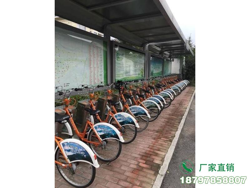 镇赉县共享自行车智能停车棚