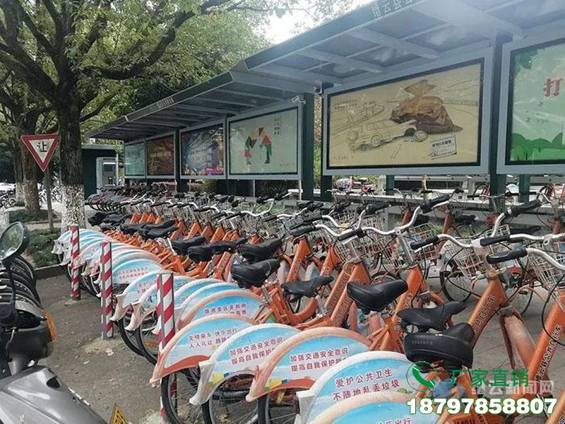 吴堡县智能共享单车停车亭